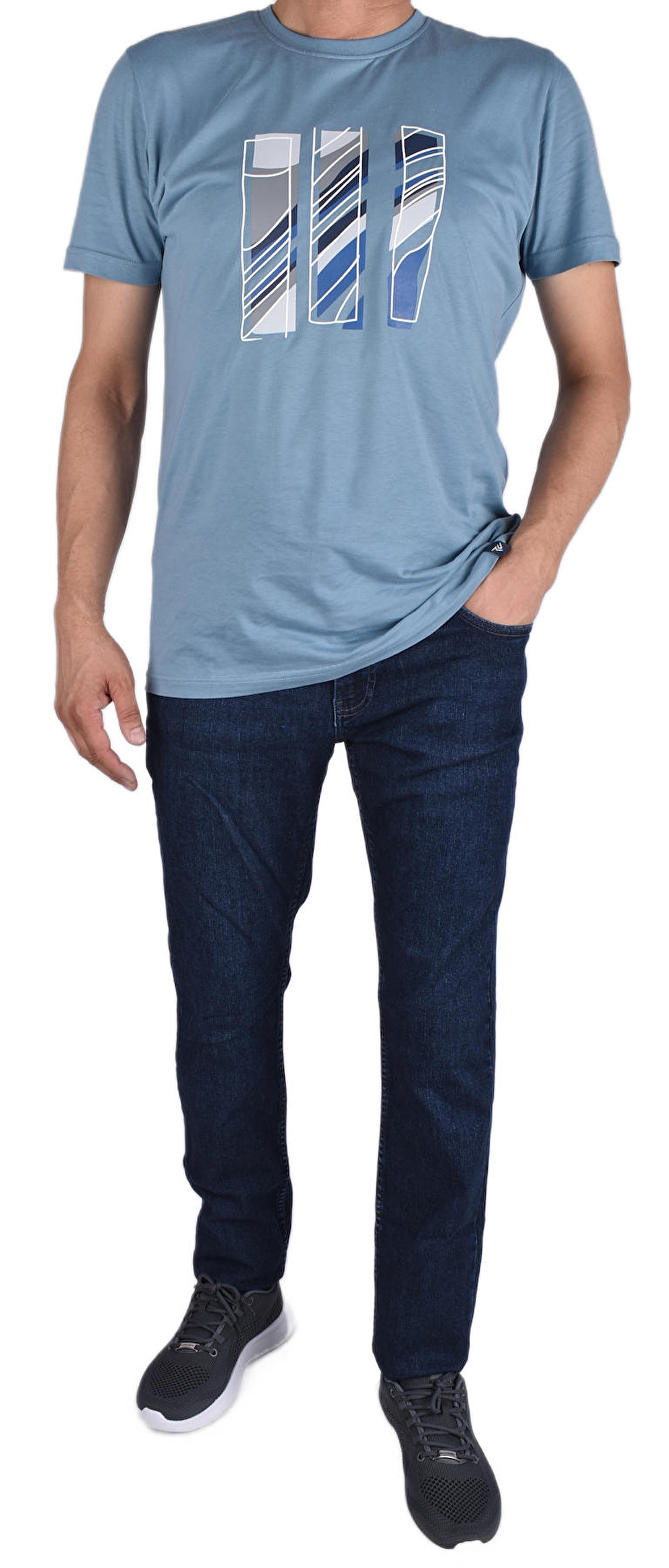 TWS VEGAS 132-275 KA PANTOLON /BLUE BLACK/36-32