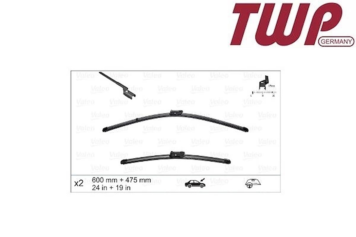 Silecek Süpürgesi L & R ( Set )-Yetı-10-18