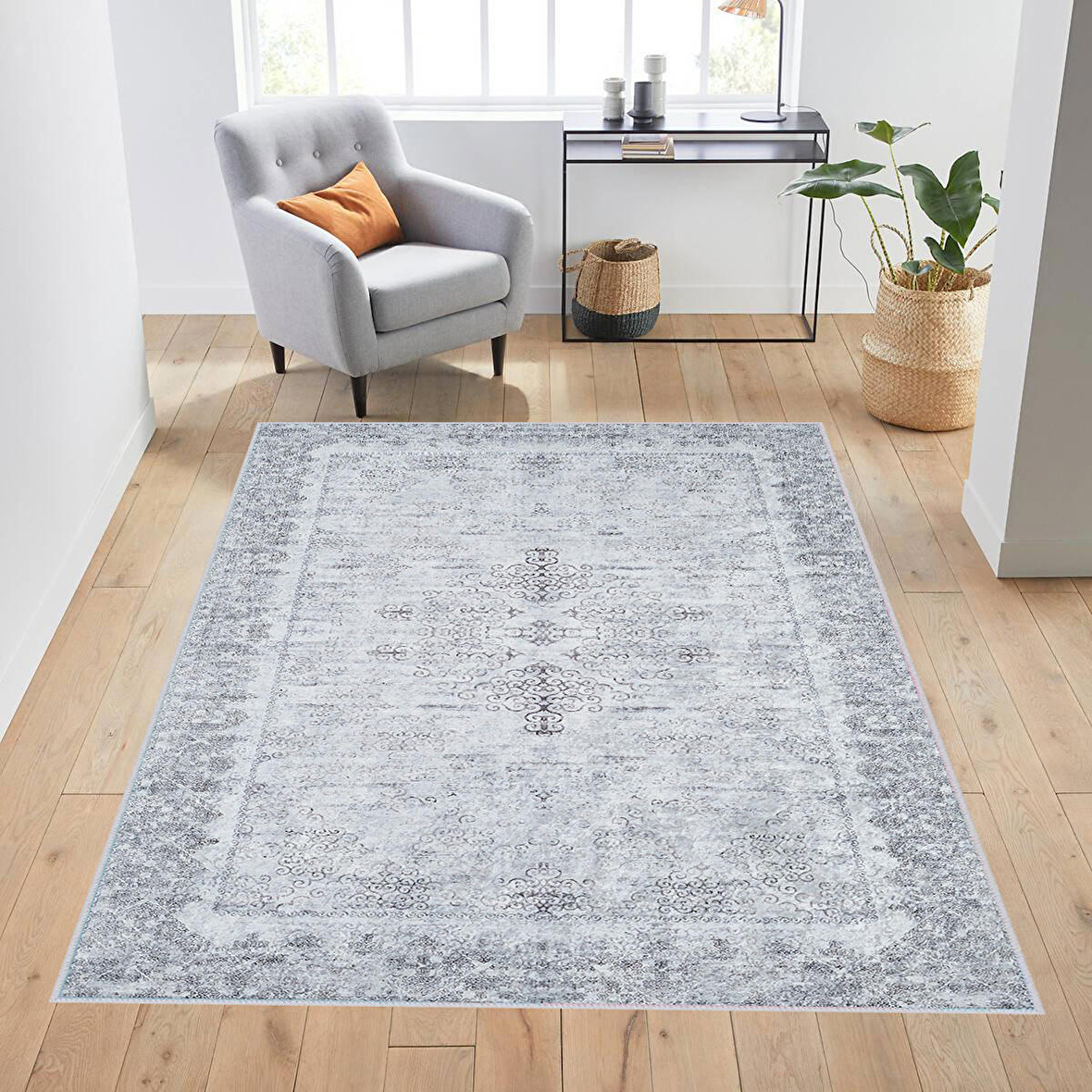 Dijital Baskı Yıkanabilir Kaymaz Taban Salon Halısı Ve Yolluk RVG1698