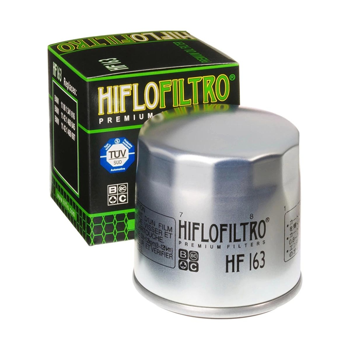 Bmw (K 1100 LT 97-00) (R 1100 GS 94-99) Hiflo HF163 Motor Yağ Filtresi