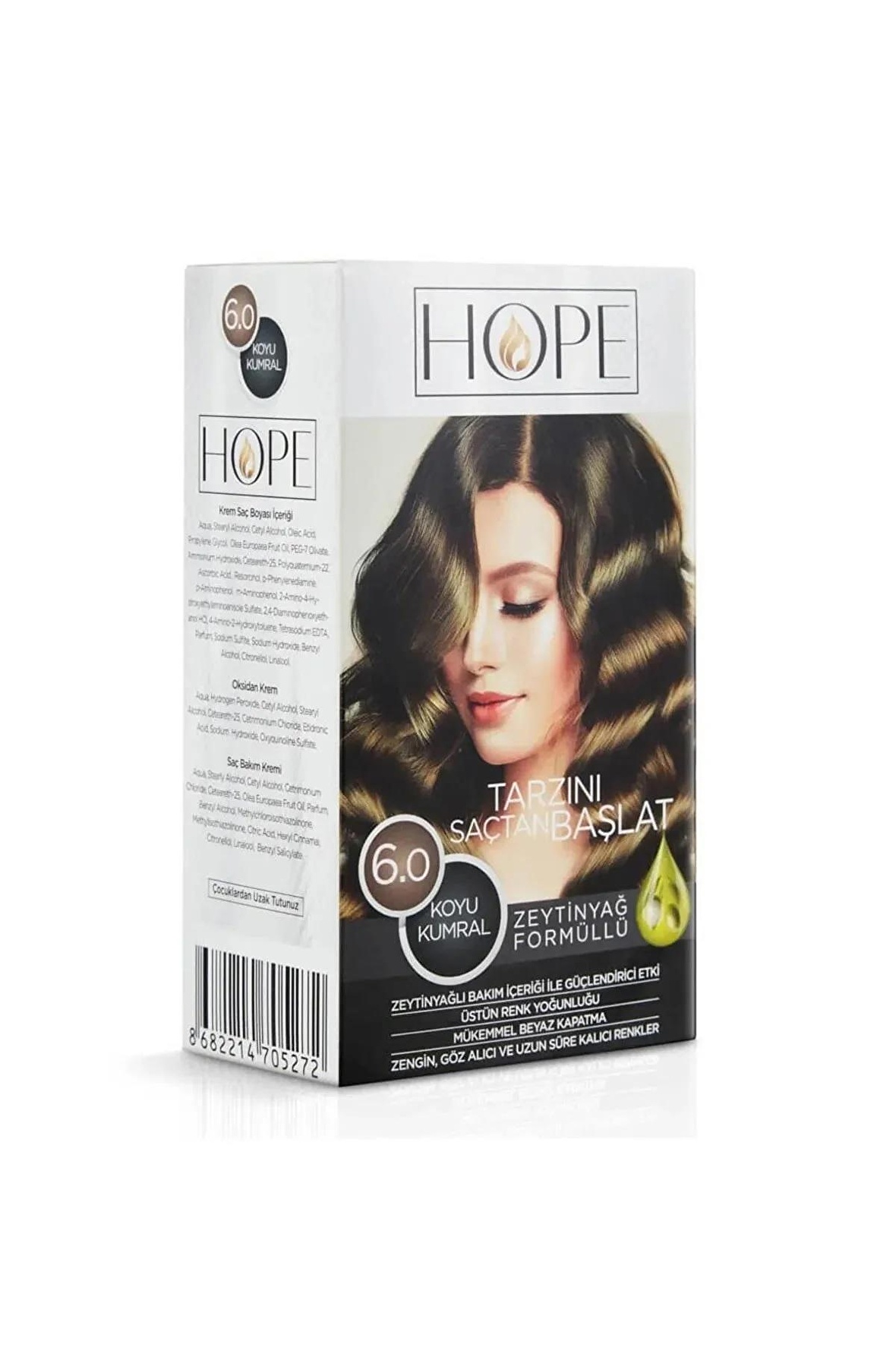 Hope Saç Boyası 6.0 Koyu Kumral Renk