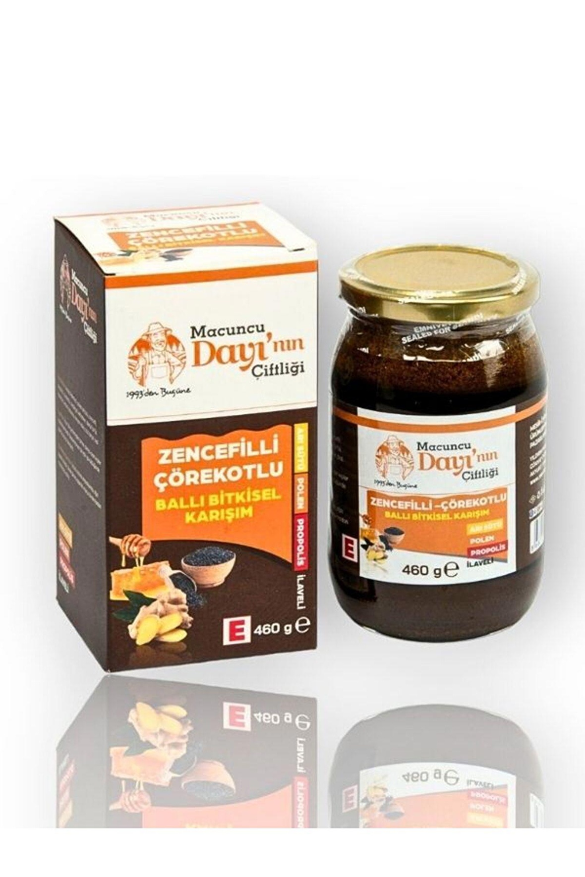 MESİRİ SİFA DOĞAL Zencefilli Macun Çörekotlu Ballı Bitkisel Karışım 460