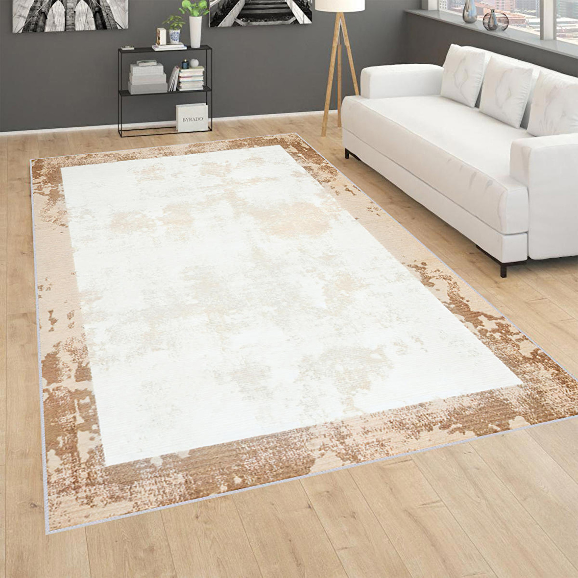 Dijital Baskı Yıkanabilir Kaymaz Taban Salon Halısı Ve Yolluk RVG0760