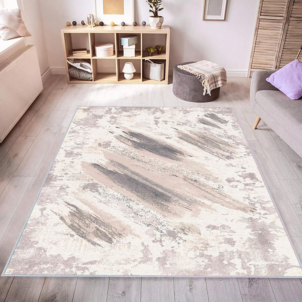 Dijital Baskı Yıkanabilir Kaymaz Taban Salon Halısı Ve Yolluk RVG0538