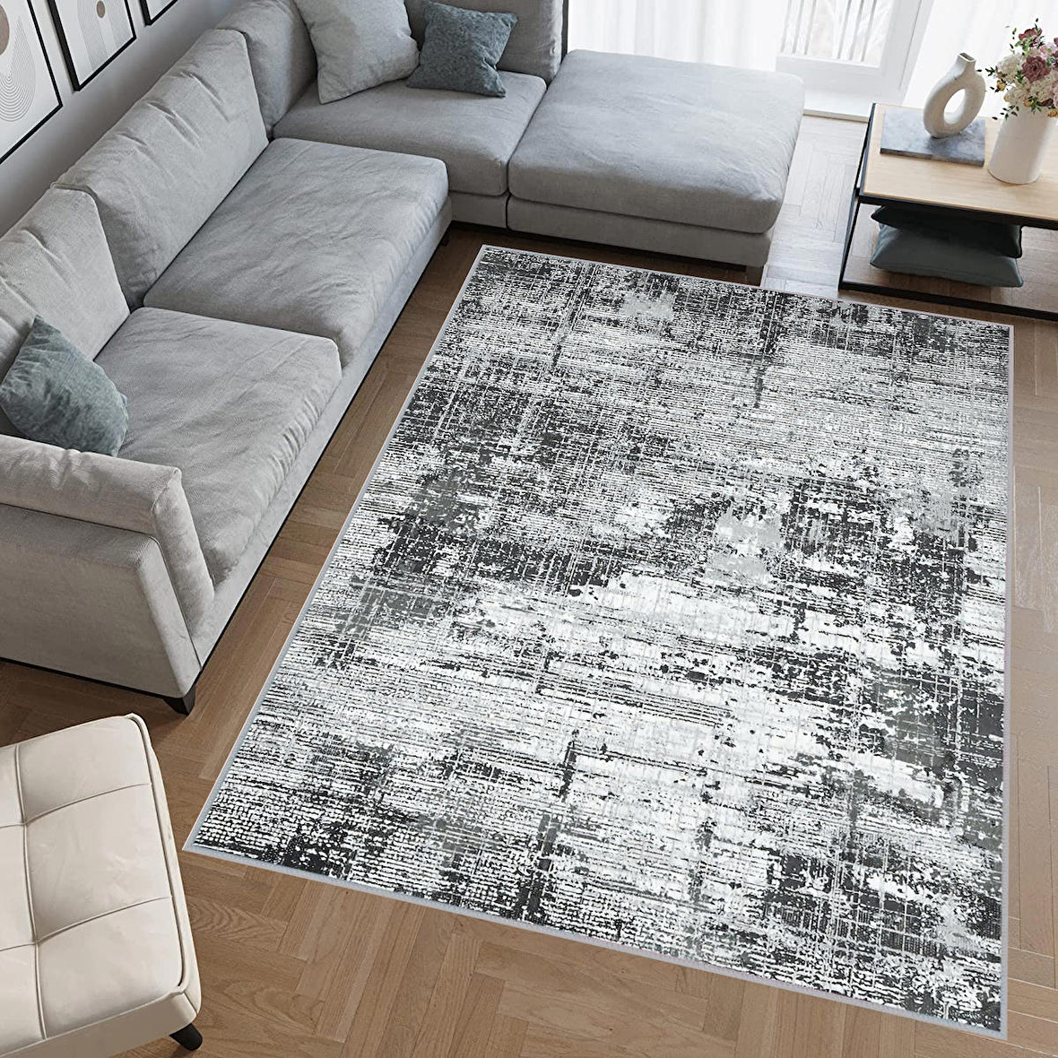 Dijital Baskı Yıkanabilir Kaymaz Taban Salon Halısı Ve Yolluk RVG0702