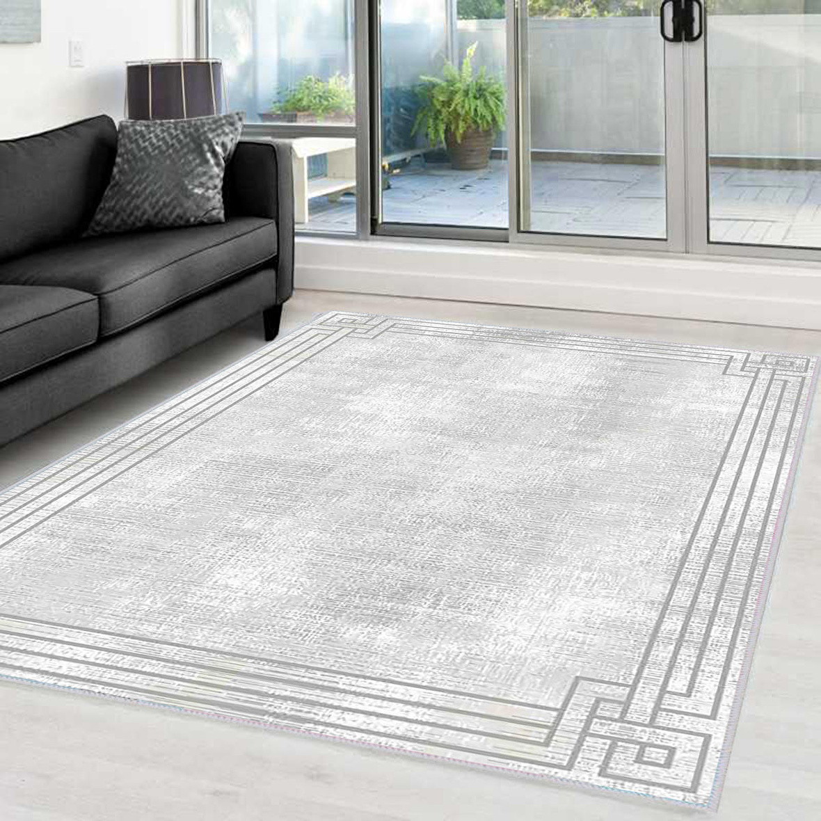 Dijital Baskı Yıkanabilir Kaymaz Taban Salon Halısı Ve Yolluk RVG0357