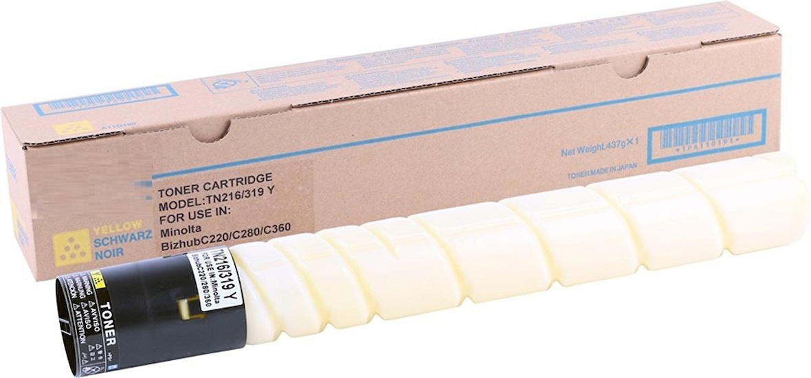 Tonersepeti Konica Minolta TN-216 Sarı Muadil Fotokopi Toner