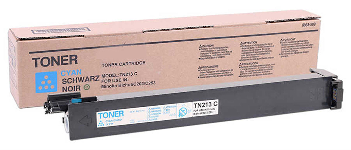 Tonersepeti Konica Minolta TN-213 Muadil Mavi Fotokopi Toner