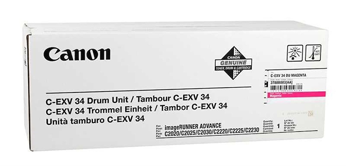 Tonersepeti Canon C-EXV-34 Kırmızı Orjinal Fotokopi Drum Ünitesi