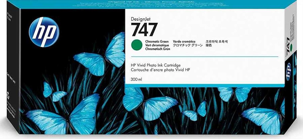 Tonersepeti HP 747 Kromatik Yeşil Orjinal Kartuş P2V84A