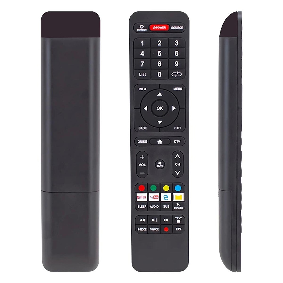 Strong Hello HL-3201 Android Sub-Cursor-Netflix-Youtube Tuşlu Lcd Led Tv Kumandası 123205