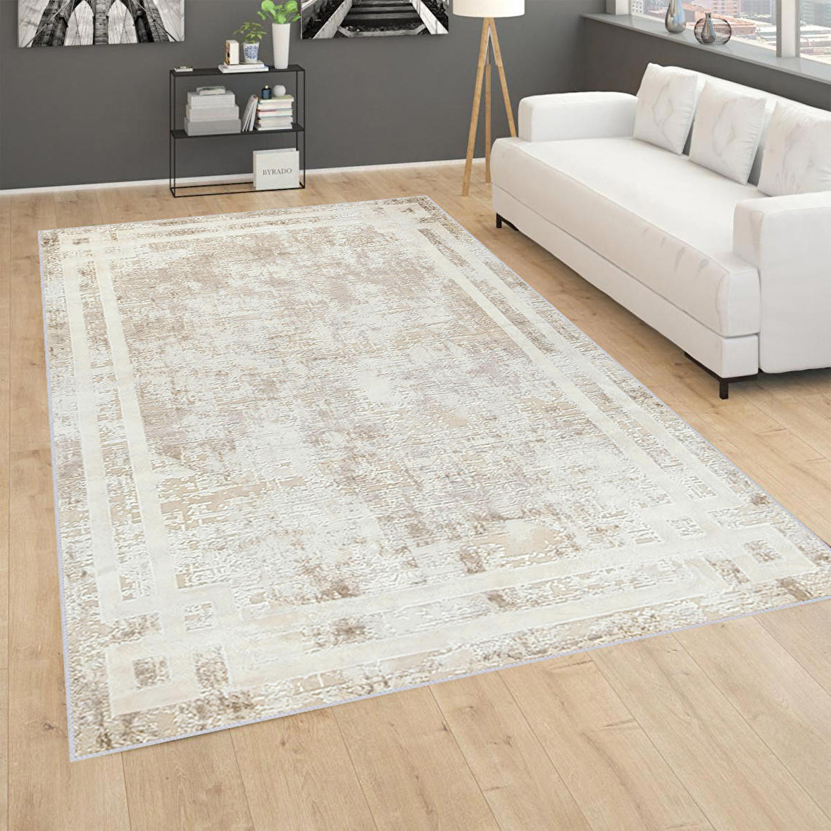 Dijital Baskı Yıkanabilir Kaymaz Taban Salon Halısı Ve Yolluk RVG0744