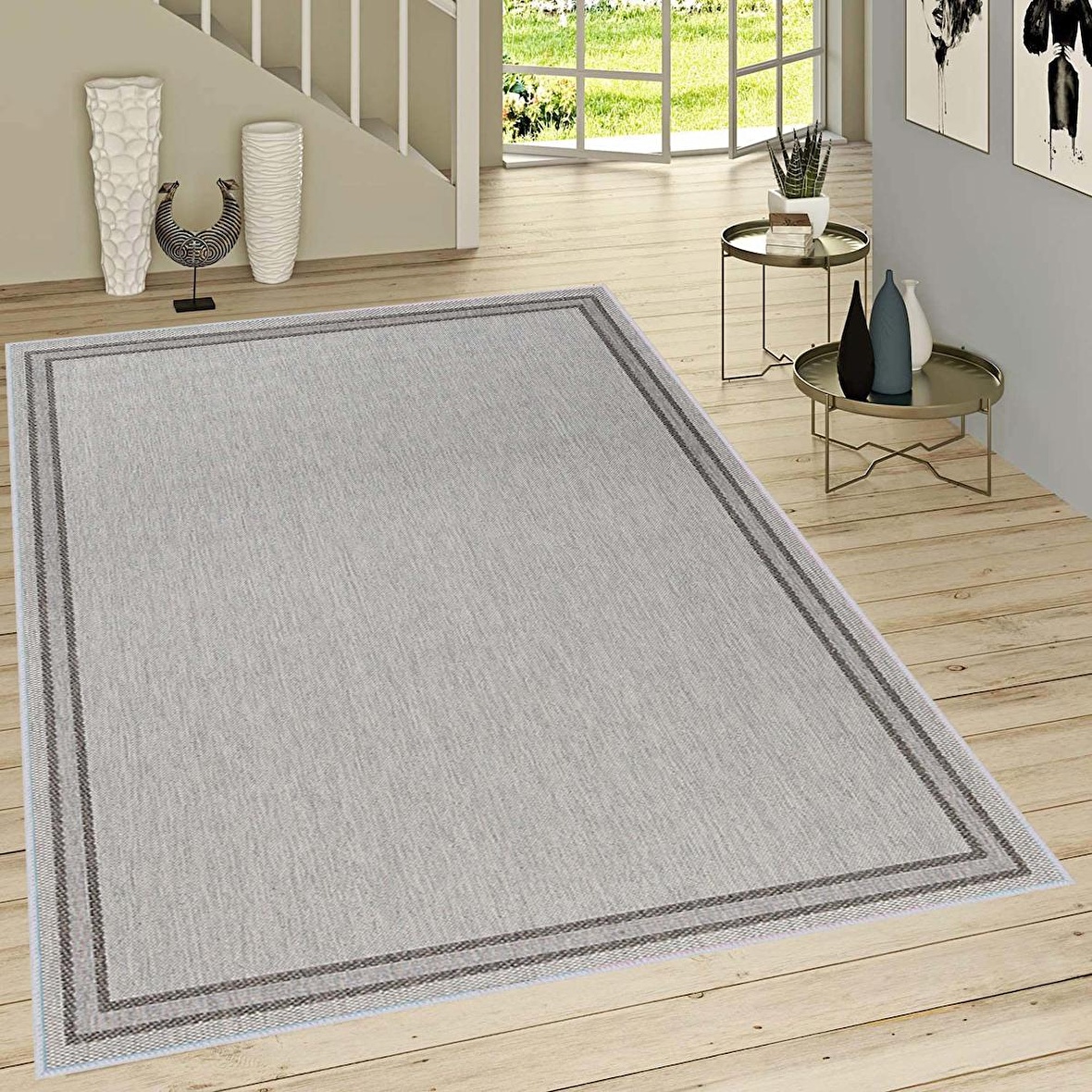 Dijital Baskı Yıkanabilir Kaymaz Taban Salon Halısı Ve Yolluk RVG1439