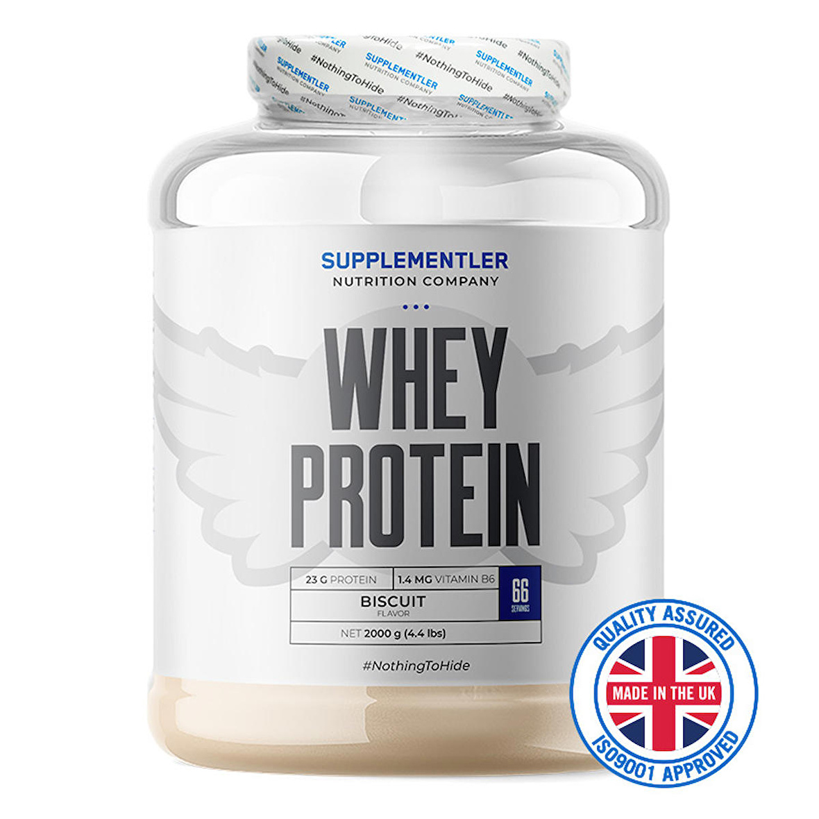 Supplementler.com Whey Protein 2000 Gr - BİSKÜVİ