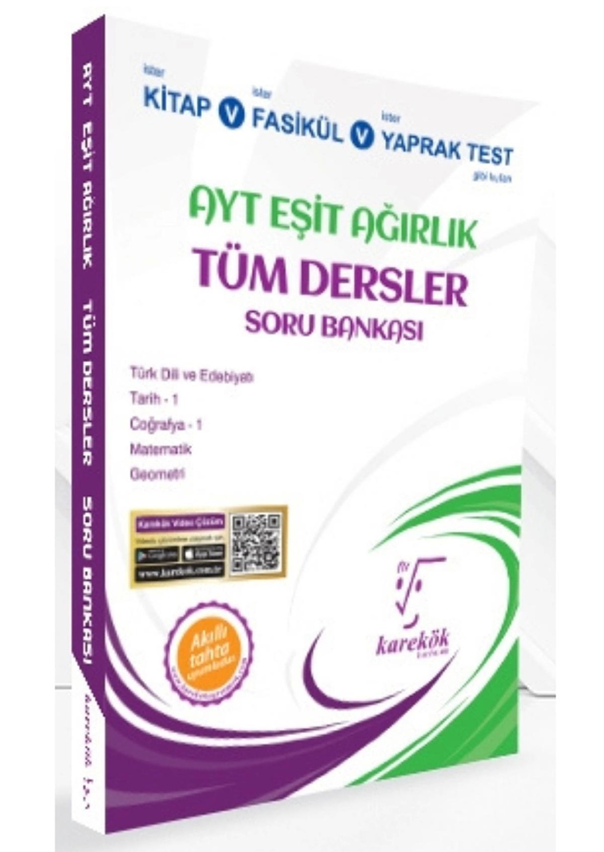 AYT Tüm Dersler Soru Bankası Eşit Ağırlık Yeni