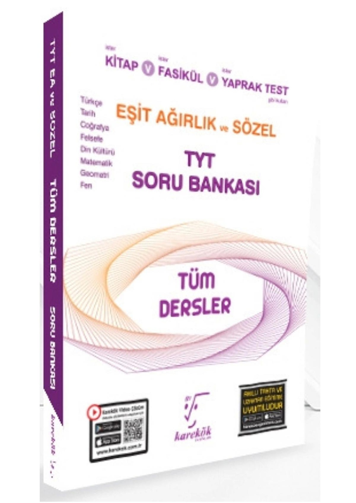 TYT Tüm Dersler E.A ve Sözel Soru Bankası Yeni