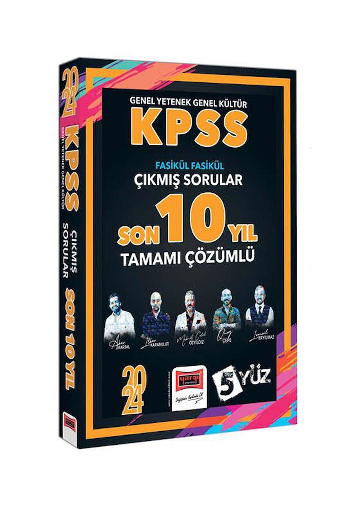 2024 KPSS 5Yüz GK-GY Çözümlü Fasikül Fasikül Çıkmış Sorular Son 10 Yıl ...