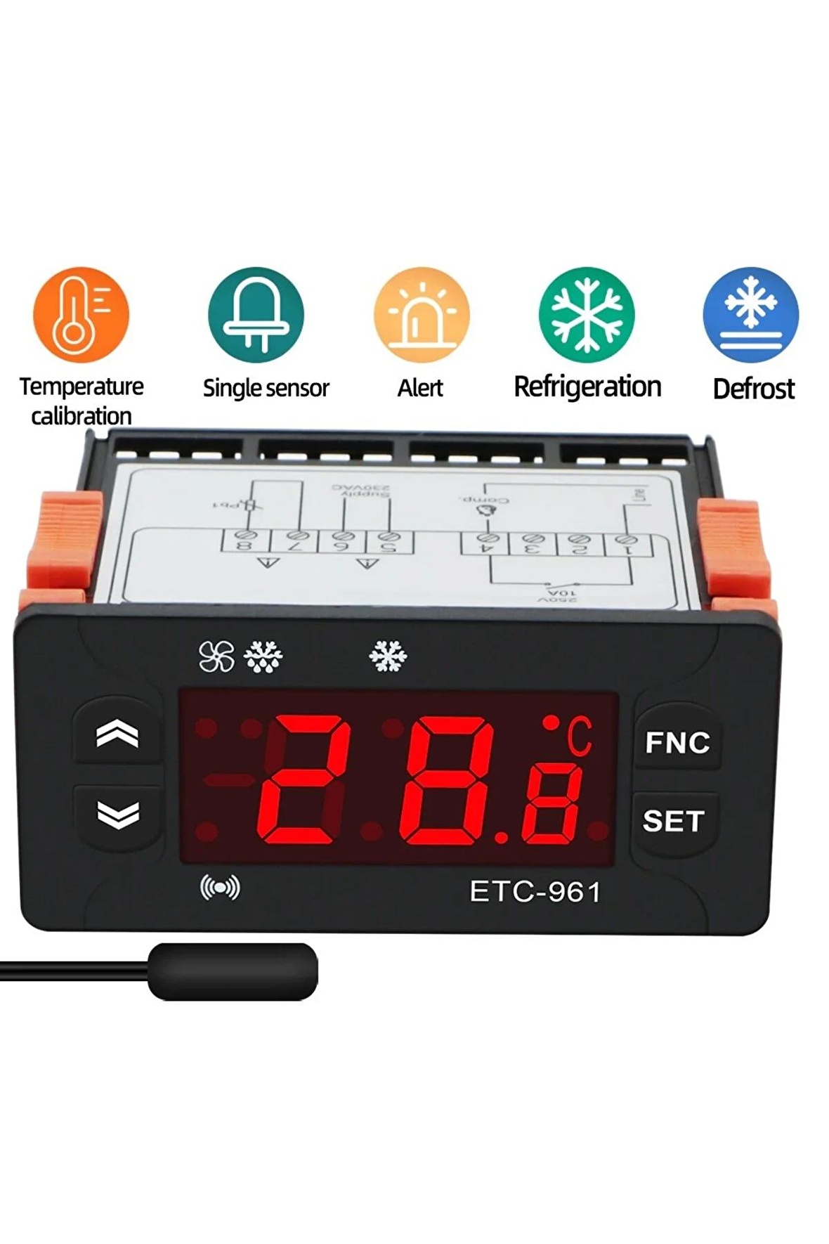 ETC 961 DİJİTAL TERMOSTAT TEK PROP Fiyatları ve Modelleri - Pazarama