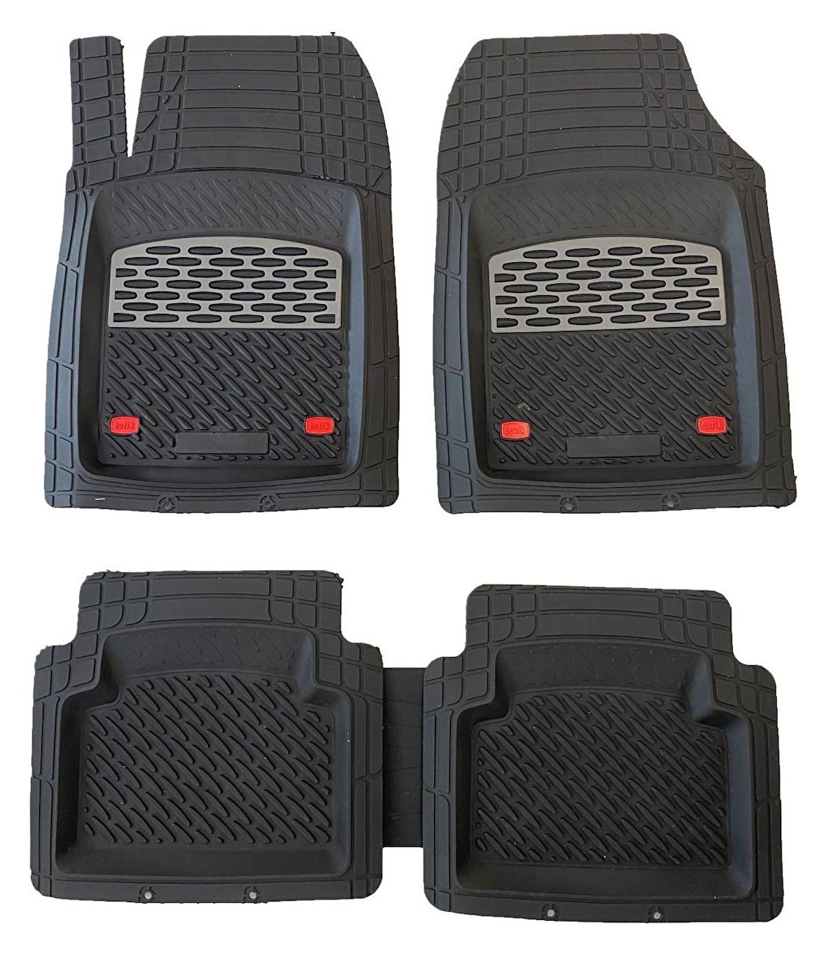 Seat Leon 1998-2005 Üniversal Karbon Desenli Siyah Havuzlu Paspas 