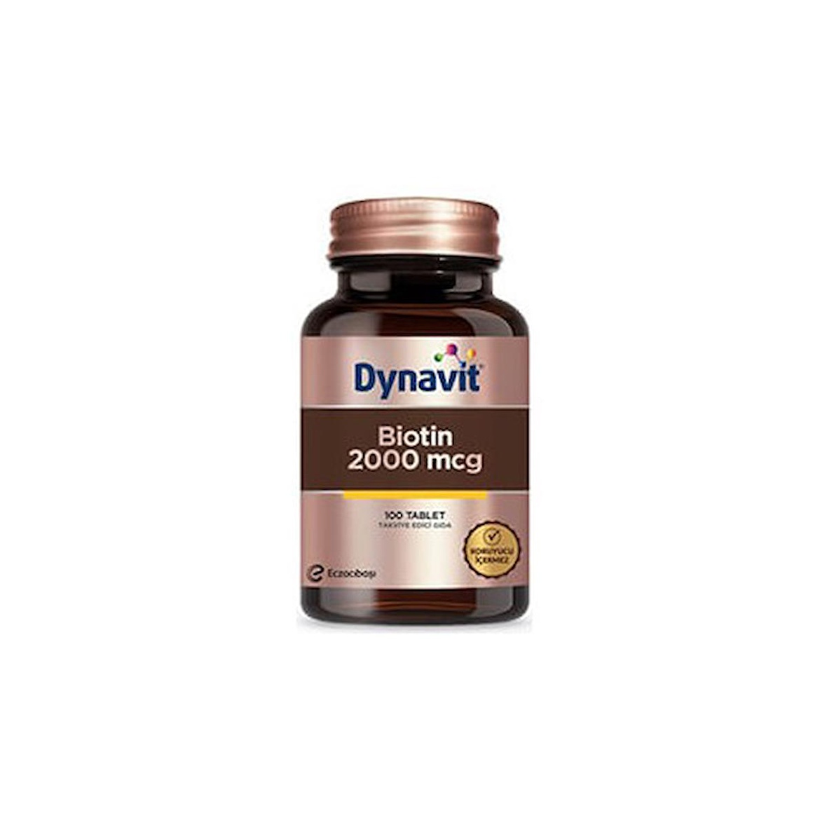 Dynavit Biotin 2000 Mcg 100 Tablet  (  1  Adet  )
