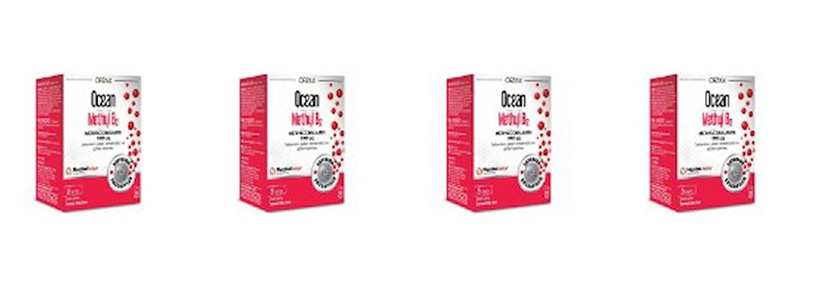 Orzax Ocean Methyl B12 Methylcobalamın 1000 Ug 5 ml 4'lü Paket