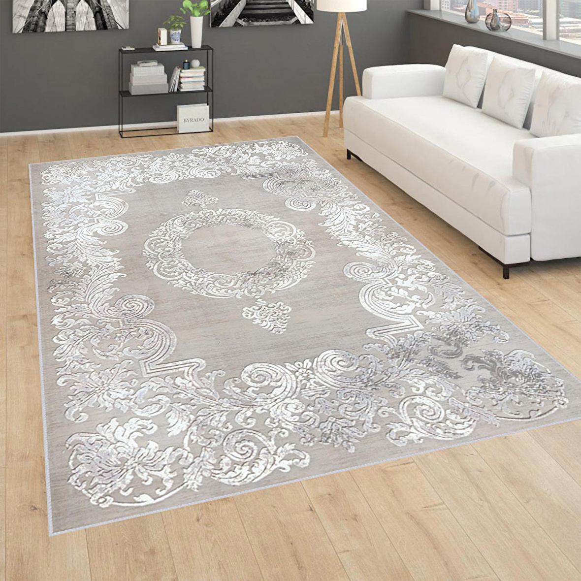 Dijital Baskı Yıkanabilir Kaymaz Taban Salon Halısı Ve Yolluk RVG0780