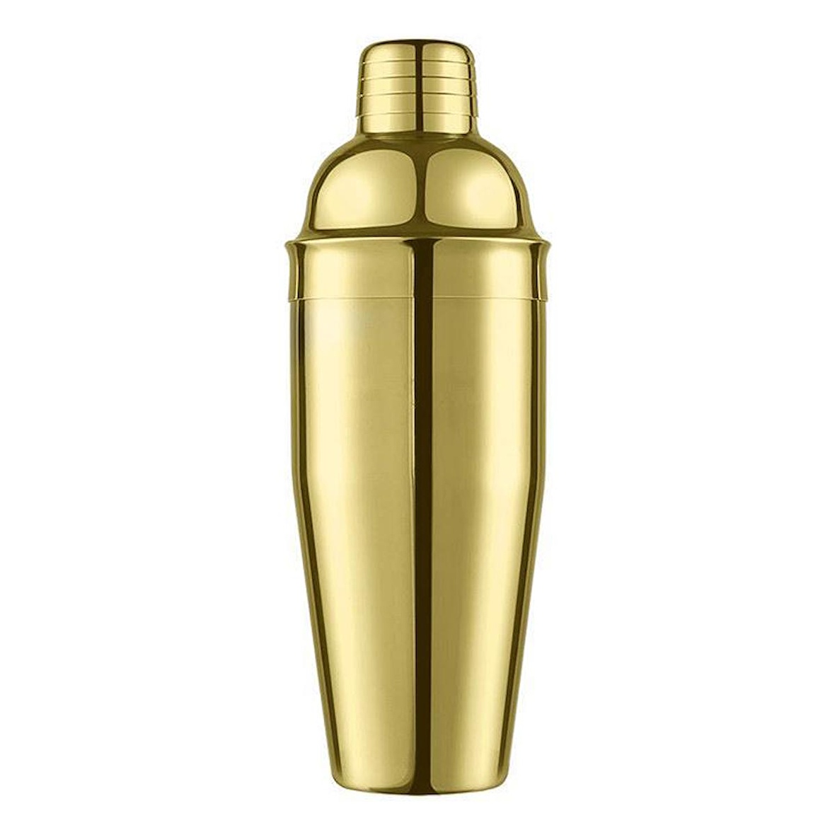 Komple Çelik Gold 700 ml Shaker Kokteyl Hazırlama Kabı Bardağı cin343sr