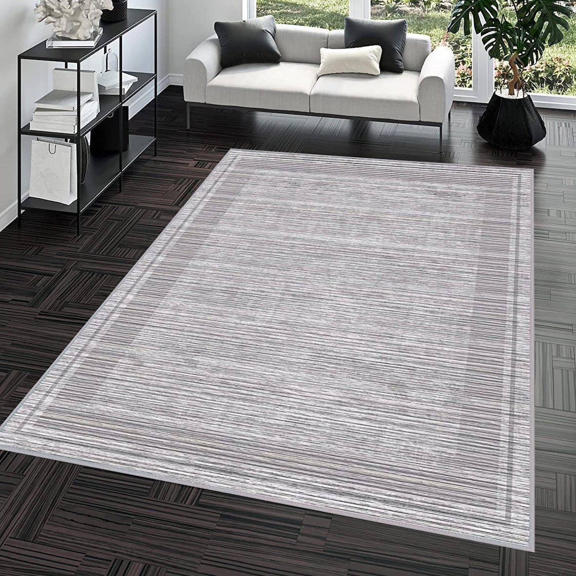 Dijital Baskı Yıkanabilir Kaymaz Taban Salon Halısı Ve Yolluk RVG0681
