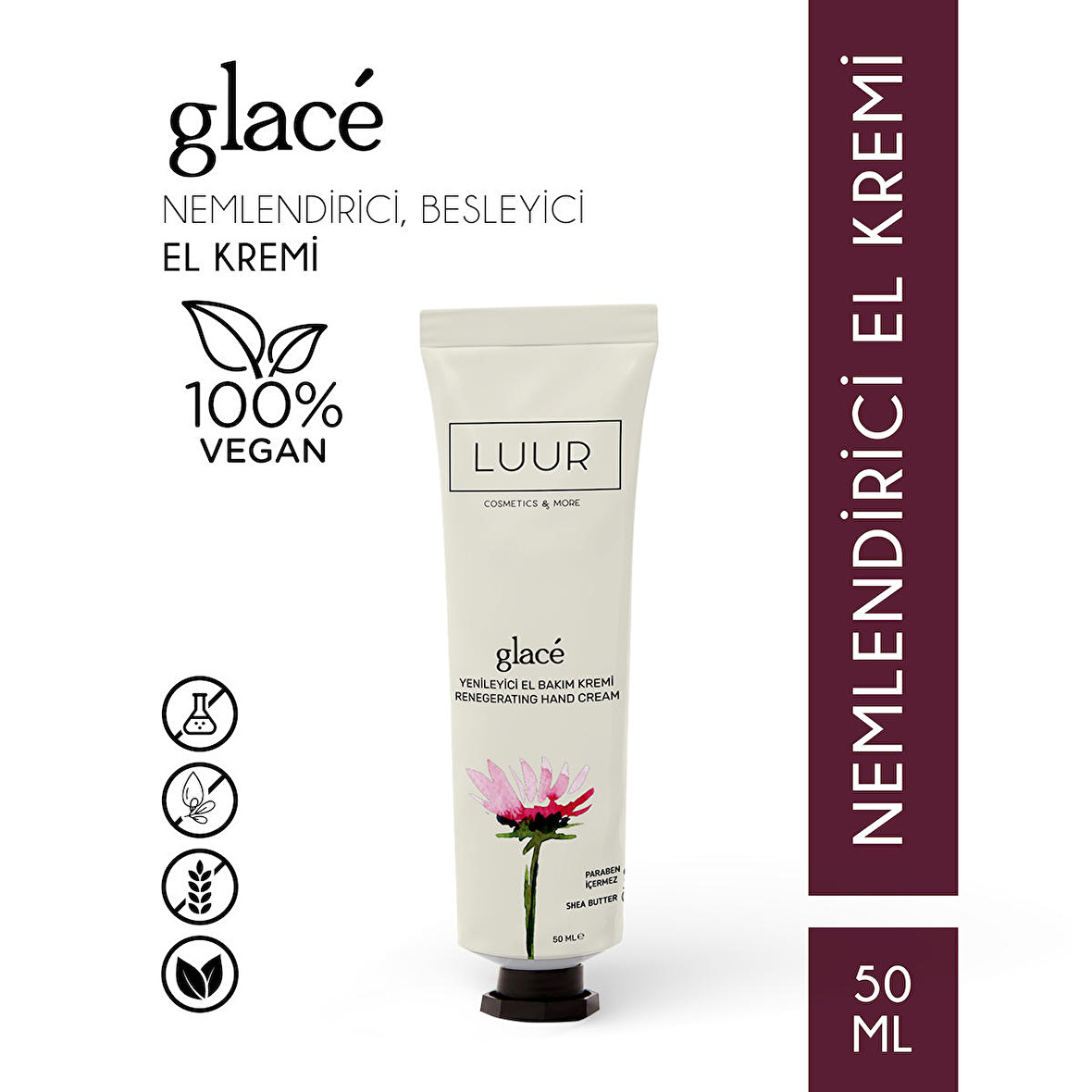 GLACÉ YENİLEYİCİ EL BAKIM KREMİ 50 ML