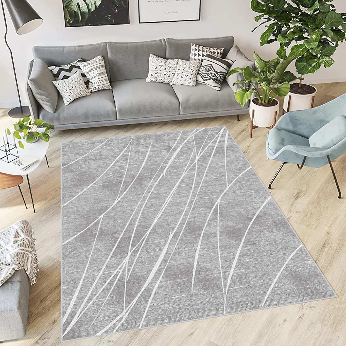 Dijital Baskı Yıkanabilir Kaymaz Taban Salon Halısı Ve Yolluk RVG1851-SM366