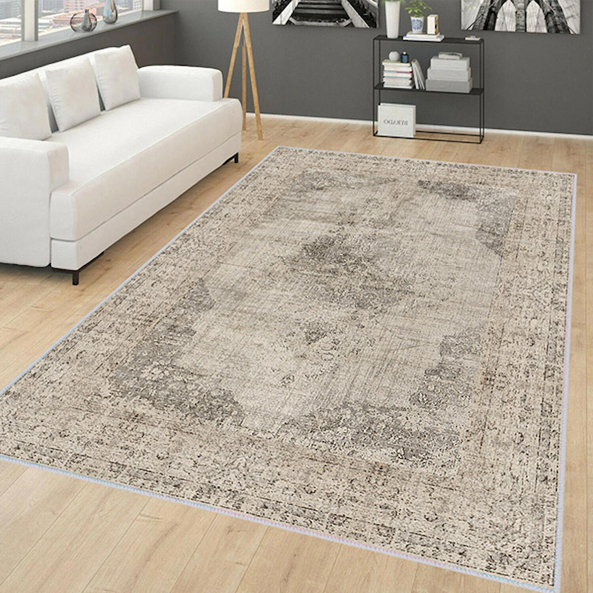 Dijital Baskı Yıkanabilir Kaymaz Taban Salon Halısı Ve Yolluk RVG0138-SD421