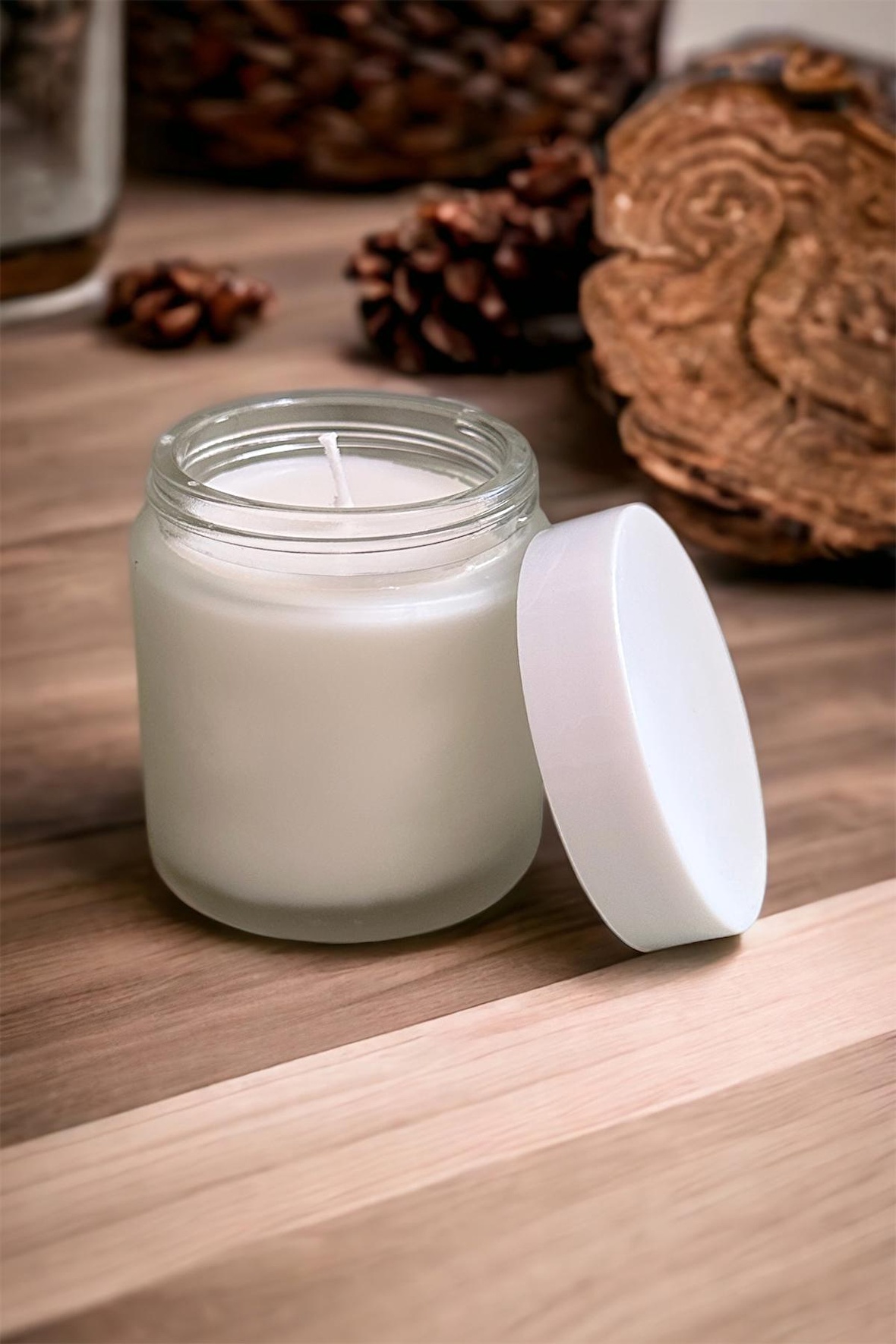 Vanilla Candle Soya Wax Vanilya Esanslı Mum PARAFİN İÇERMEZ Fiyatları