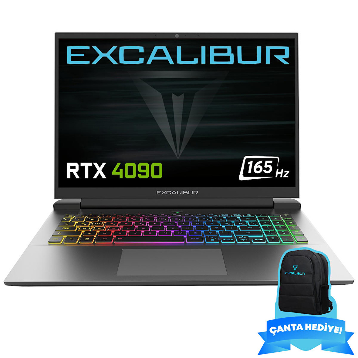 Casper Excalibur G911.1390-DN90X-C Intel Core i9-13900HX 32GB RAM 2TB NVME SSD + 2TB NVME SSD 16GB RTX4090 Freedos Gaming Laptop