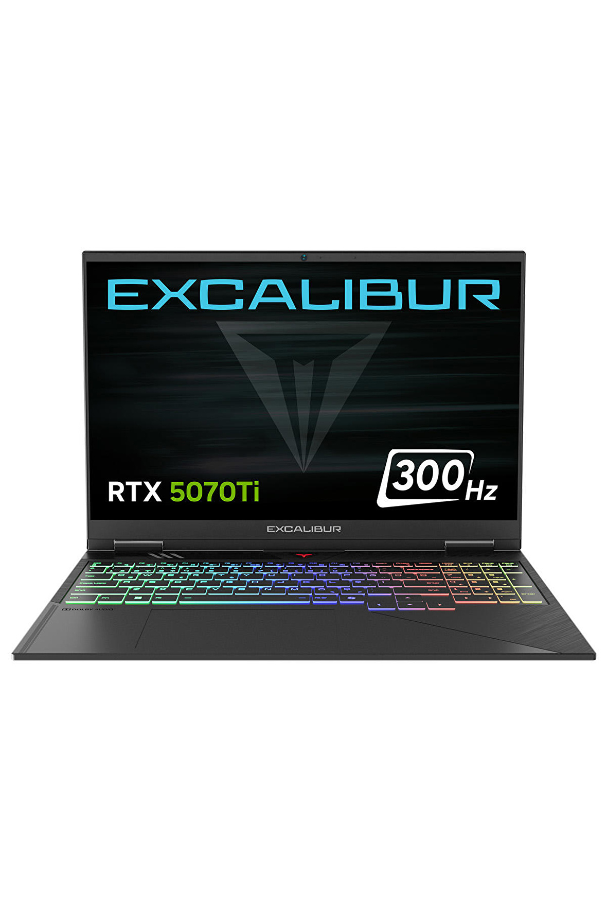 Casper Excalibur G920 i9-14900HX 64GB 1TB 12GB RTX5070Ti 300Hz 16" Freedos Gaming Laptop G920.1490-EFP0X-E