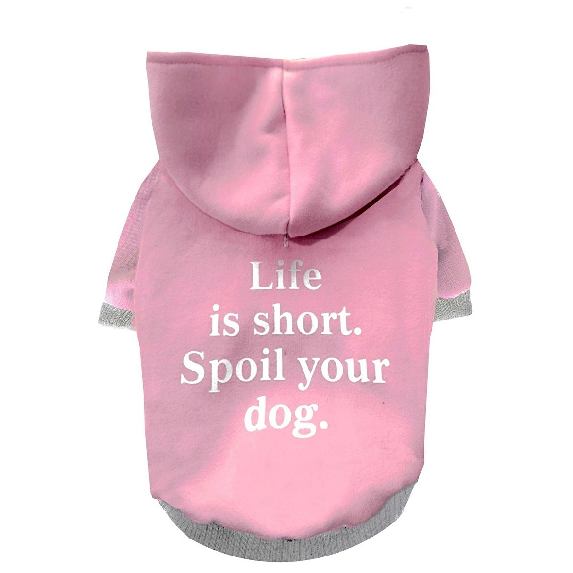 Alphadog Pale Pink Polarlı Küçük Irk Köpek Sweatshirtü