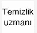 Temizlik uzmanı