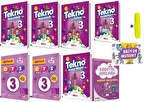 Kırmızı Beyaz Tekno Set 3.Sınıf Tüm Dersler Seti Yeni 18 Kitap