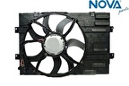 Fan Motoru & Çerçevesi ( Set )-Transporter T7-2.0-Tdı-Caaa-Caab-Caac-Cfca-Cxga-Cxgb-Cxhb