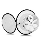 Bvn Bahçıvan Bk 300 Kapaklı Aksiyel Baca Aspiratörü