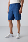 Parlament Pamuklu Kalın Yumuşak Dokulu Comfort Fit Basic Erkek Şort - 81261