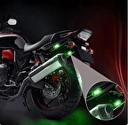 Pratik 7 Renk Bisiklet Motosiklet Drone Işığı Çakarlı Lamba