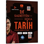 Kr Akademi Yayınları Sadettin Hoca TYT Tarih Video Ders Kitabı Yeni