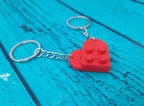 Seninle Anlam Bulurum Lego Dizayn Kalp Anahtarlık 2'li