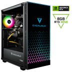 Casper Excalibur E65H.121F-8V50X-0FC Intel Core i3-12100F 8GB RAM 500GB NVME SSD RTX3050 Freedos