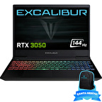 Casper Excalibur G770.1270-BVJ0X-B Intel Core i7-12700H 16GB RAM 500 GB NVME SSD 4GB RTX3050 Freedos Gaming Laptop