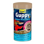 Tetra Guppy Colour Mini Flakes Lepistes Pul Balık Yemi - 250 ml