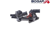 Termostat Yuvası ( Komple ) 95C-110C-80C-95C-Golf 5-Jetta-Passat-Scırocco-Tıguan-1.4 Lt.-Tsı-Blg-Bmy-Cavd-Cthd