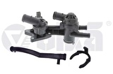 Termostat Yuvası & Borusu ( Komple ) 83C-87C-Golf 5-Jetta-Passat-Scırocco-Tıguan-1.4 Lt.-Tsı-Blg-Bmy-Cavd-Cthd