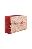 PÜR DOĞAL %100 Doğal Kabak Lifli Çay Ağacı Özlü Yüz ve Vücut Sabunu - El Yapımı 130 gr