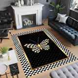 Dijital Baskı Yıkanabilir Kaymaz Taban Salon Halısı Ve Yolluk RVG0736